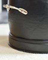 Close-Up of Black iron Finish