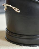 Close-Up of Black & Polished Nickel Finishes
