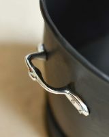 Close-Up of Polished Nickel Handle