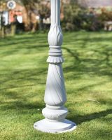 Close-up of the Base of the Lamp Post