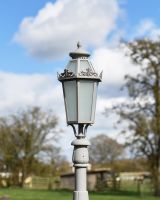 Close-up of the Traditional Lantern on the Lamp Post Set