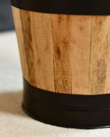 Close-Up of Wooden & Cast Iron Structure