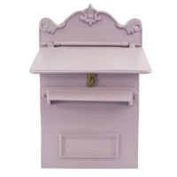 View of the Front of the "Savannah Sunset" Goldhay Secure Post and Parcel Box