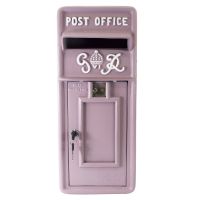 Front View of the "Savannah Sunset" Slim King George Post Box