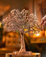 "Tree of Life" Antique Copper Ornament to Scale