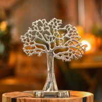 "Tree of Life" Antique Silver Ornament in Situ