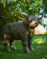 "Brodie" Highland Cow Garden Sculpture