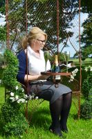 "Daphnia" Rose Arch & Garden Love Seat