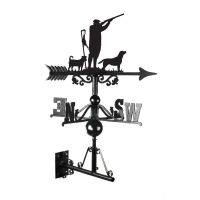 "Game Season" Jack Russel & Labrador Weathervane Mounted