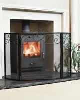 “Holmwood Manor” Three Panel Fire Guard in Situ