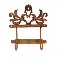 “Isadora Hall” Cast Iron Toilet Roll Holder