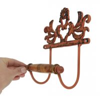 “Isadora Hall” Cast Iron Toilet Roll Holder