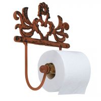 “Isadora Hall” Cast Iron Toilet Roll Holder