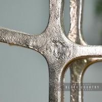 Close-up of the Antique Nickel Finish