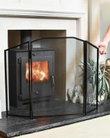 Scale Shot of “Minster” Three Fold Fire Screen