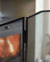 Situ Shot of “Minster” Three Fold Fire Screen