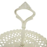 3 Tier White Table Top Cake Display Stand