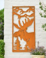 "The Moose" Garden Wall Art
