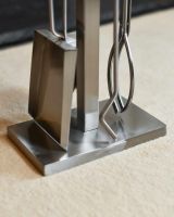 Close-Up of Base for “Thornton Croft” Stainless Steel Companion Set 77cm