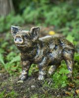 "Wilbur" the Piglet Garden Sculpture