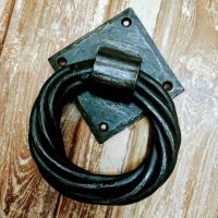 "Abbeymede" Wrought Iron Door Knocker