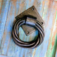 "Abbeymede" Wrought Iron Door Knocker