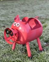 above the pig planter
