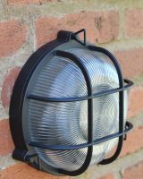 Top Of The Black Nautical "Danby" Wall Light