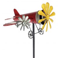 Aeroplane Garden Wind Spinner