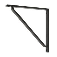 Aged Bronze "Emmanuel" Modern Shelf Bracket - 200mm x 200mm