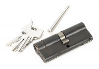 Aged Bronze 5-Pin Euro Cylinder & Keys