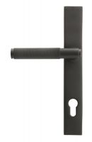 Aged Bronze Slimline Espag Lever Door Handle Back