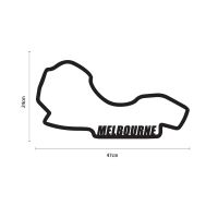 Albert Park Grand Prix Circuit Wall Art Dimensions 