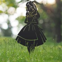 "Alice" Silhouette in Situ in the Garden