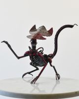 "Vortex" the Recycled Metal Alien Sculpture