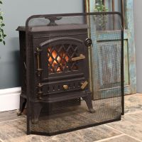 "Altonfield Towers" Large Black Domed Spark Guard 