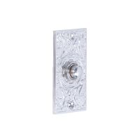 “Anderson” Bright Chrome Rectangle Pattern Bell Push
