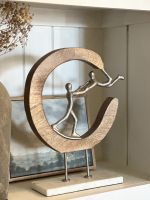 Angled view of home decor accessory