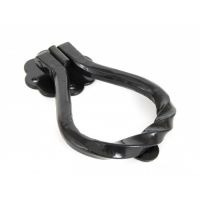"Annora" Pear Shaped Door Knocker in Black