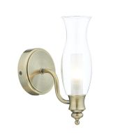 Antique Brass Old Style Gas Lamp Bathroom Wall Light