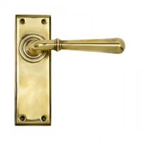 "Emerson" Antique Brass Sprung Lever Handles 