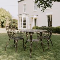 "Ascott" Dining Set in Antique Bronze