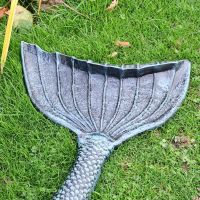 Close-up of the Verdigris Fluke on the Mermaid