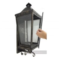 Front Opening Door on the Wall Lantern