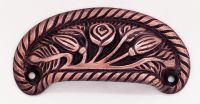 “Antique Roses” Hooded Cabinet Pull Handle