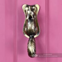 Antique Finish Squirrel Front Door Knocker