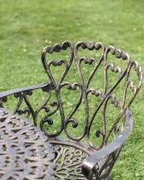Close-Up of Chair Backrest 