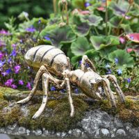 Antique Gold "Carpenter" Ant Sculpture