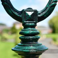 Antique Green Lantern Bracket