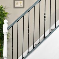 Set of 3 "Acadia" Alternating Stair Spindles - Pattern 4